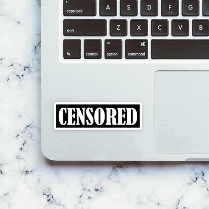 Censored Sticker