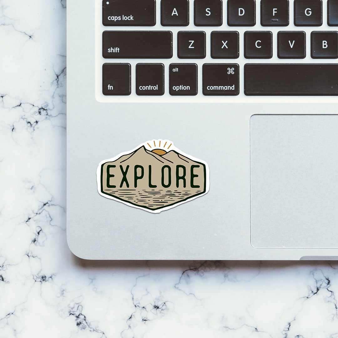 Explore Sticker