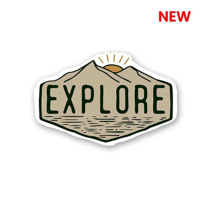 Explore Sticker