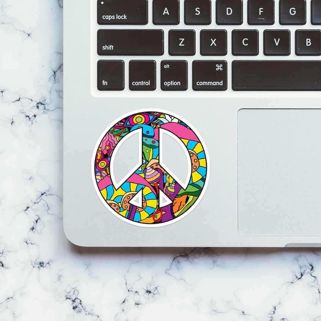 Peace Graffiti sticker